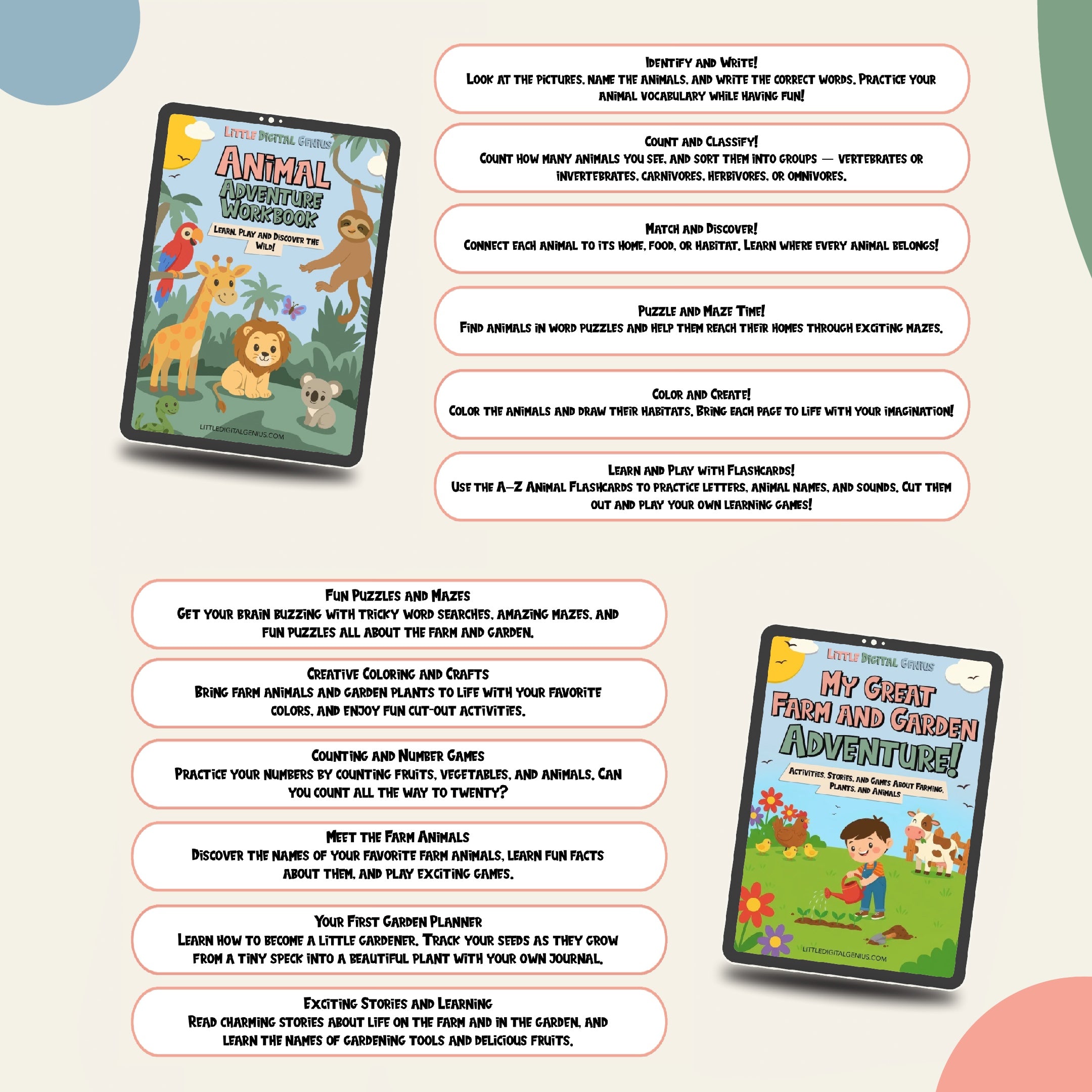 Animals and Nature Discovery Bundle