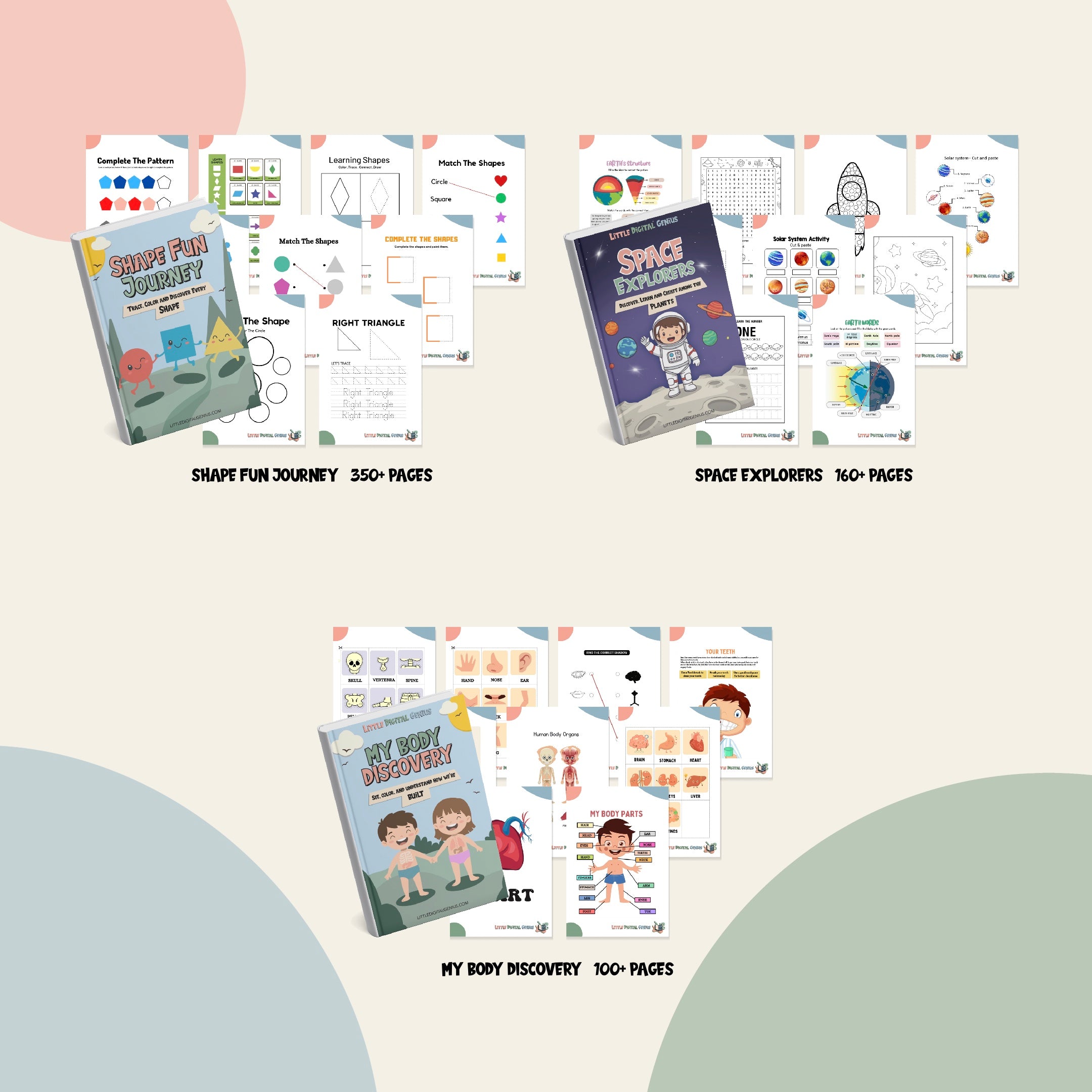 Shapes, Space and Body Mega Pack