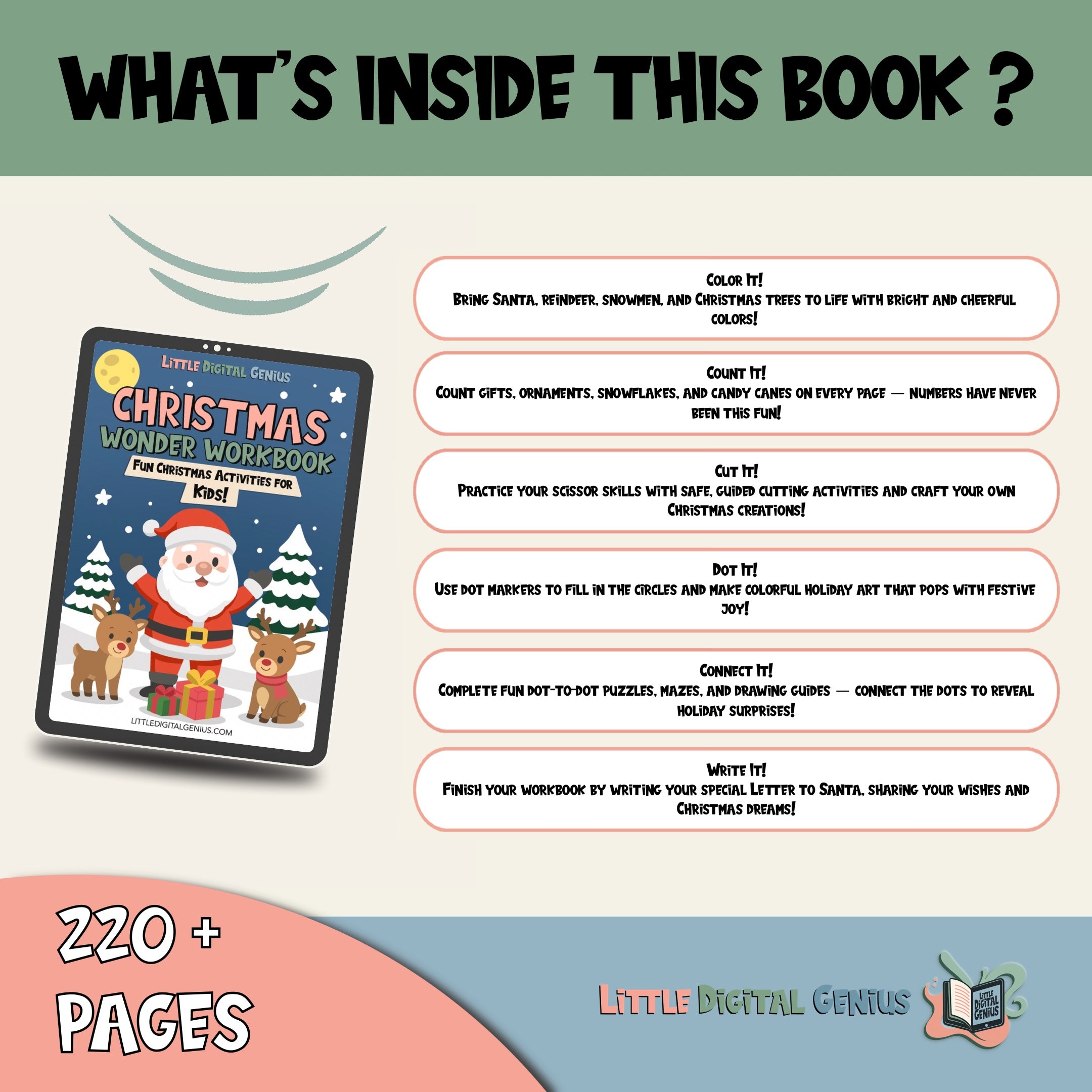 Christmas Wonder Workbook