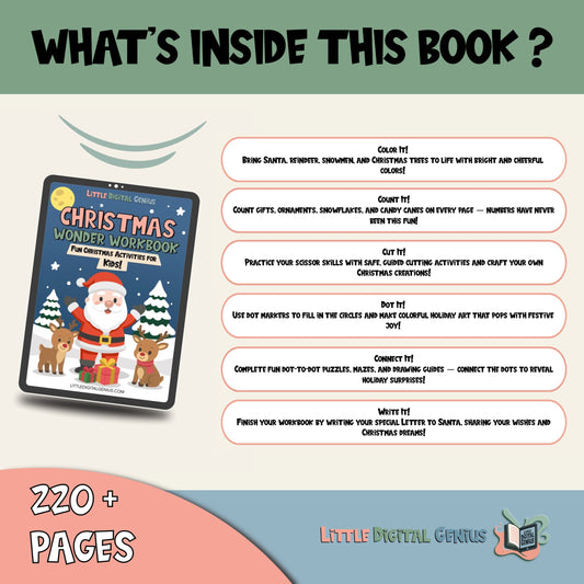 Christmas Wonder Workbook