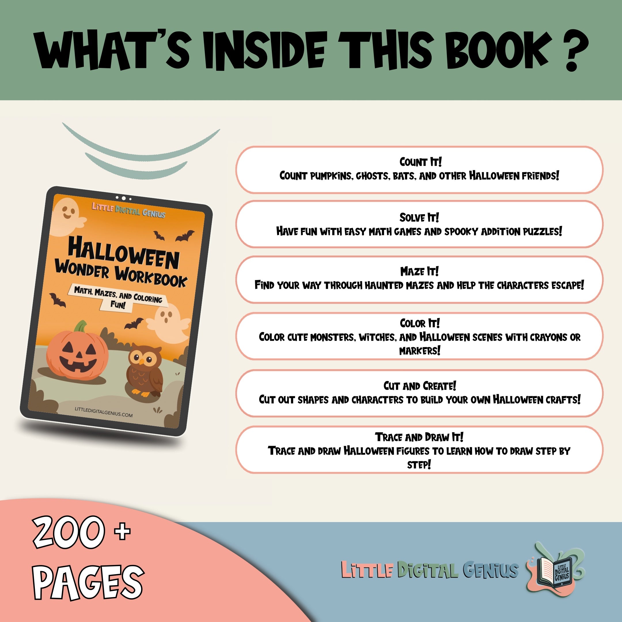 Halloween Wonder Workbook