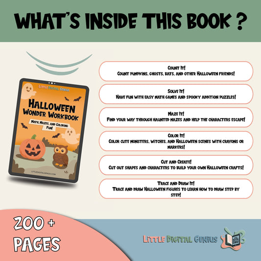 Halloween Wonder Workbook