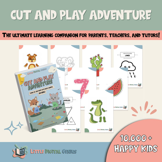 Cut and Play Adventure Workbook