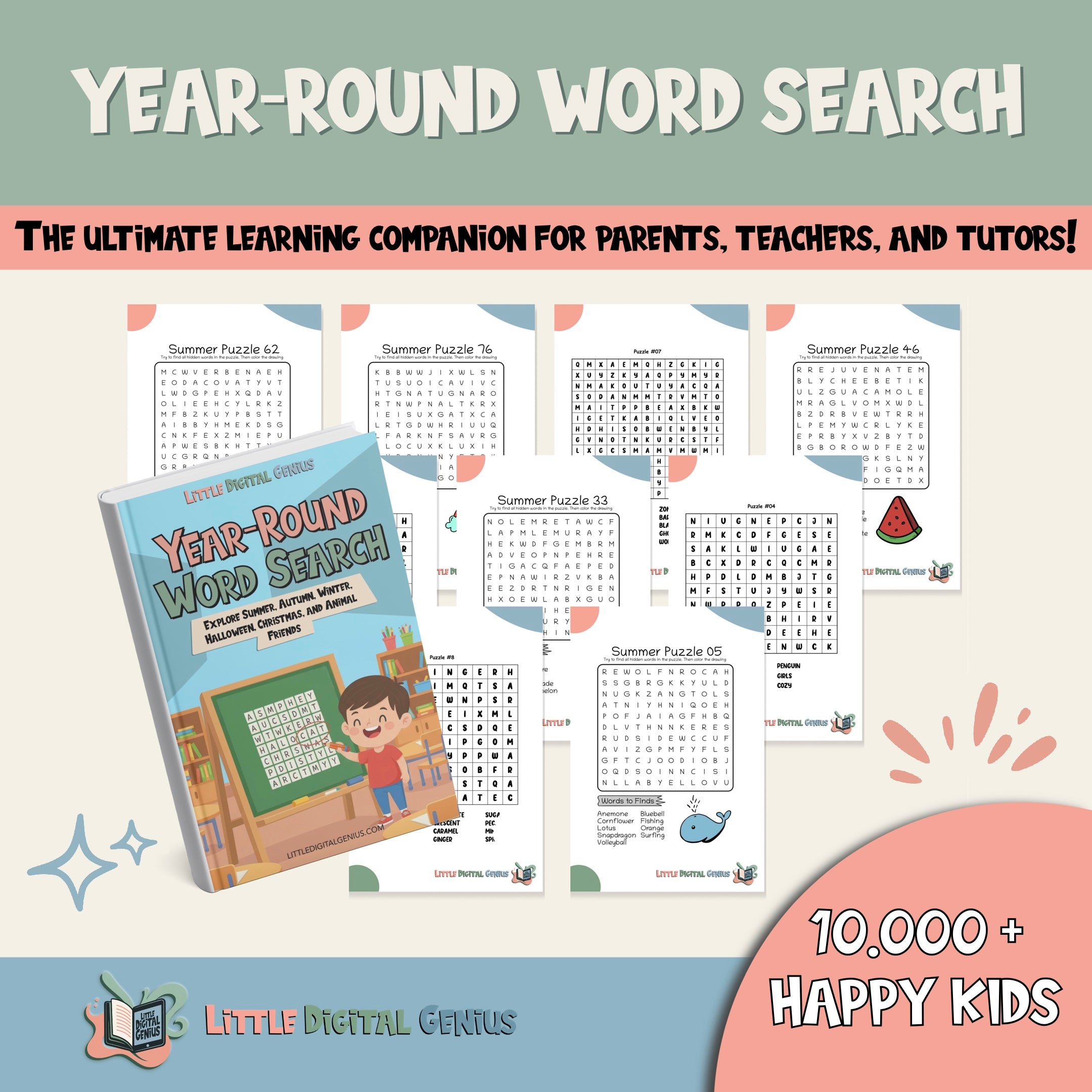 Year-Round Word Search